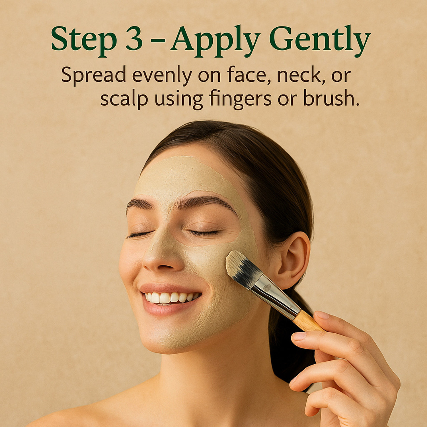 Image of Ecovedica 100 % Pure Multani Mitti / Earth Clay (500 g) Fuller's Earth Face Pack