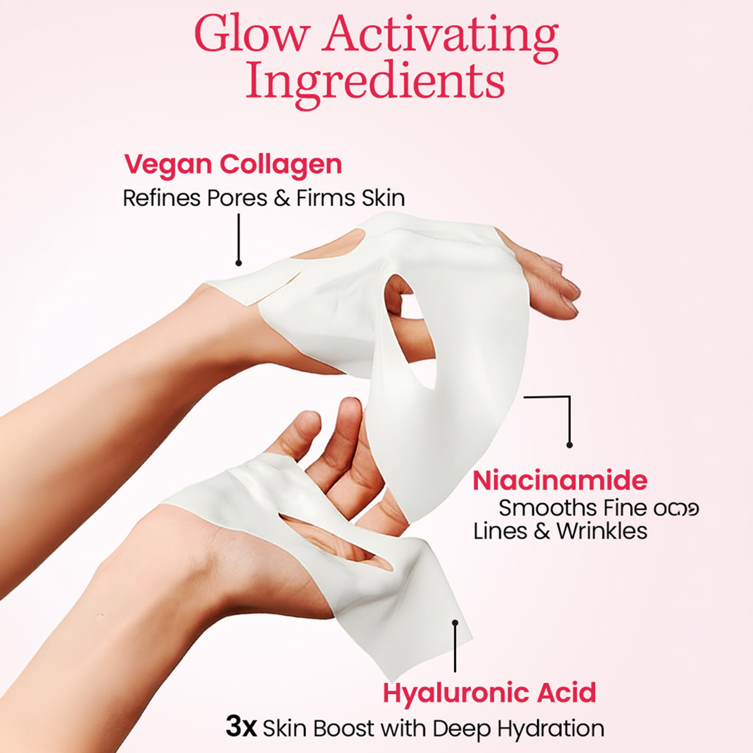 Image of WILDGLOW Korean Glass Skin Bio-Collagen Overnight Face Mask Pack of 1