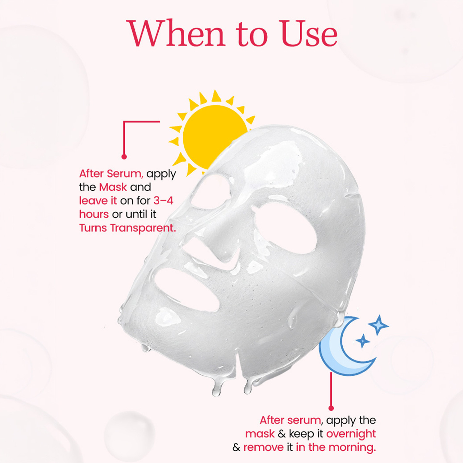 Image of WILDGLOW Korean Glass Skin Bio-Collagen Overnight Face Mask Pack of 1