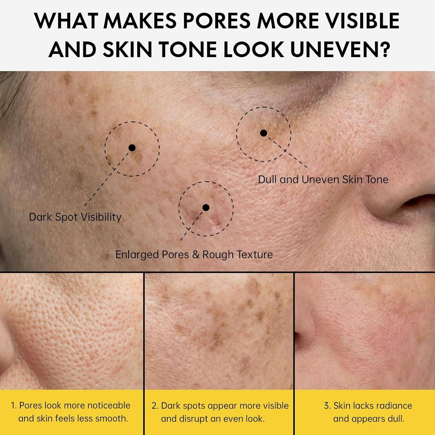 Monycare Pores + Dark Spots Refining Cream with Arbutin, Niacinamide - Image 5