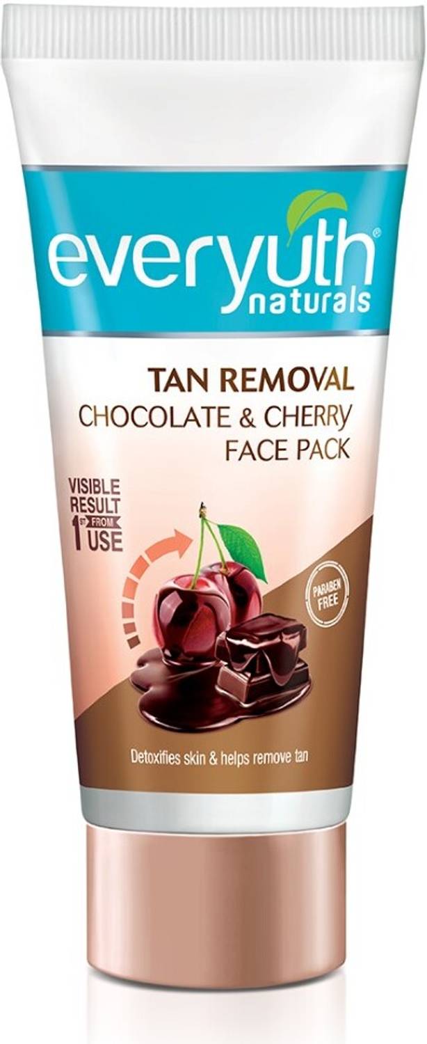 Everyuth Naturals Chocolate & Cherry De Tan Face Pack - Image 2
