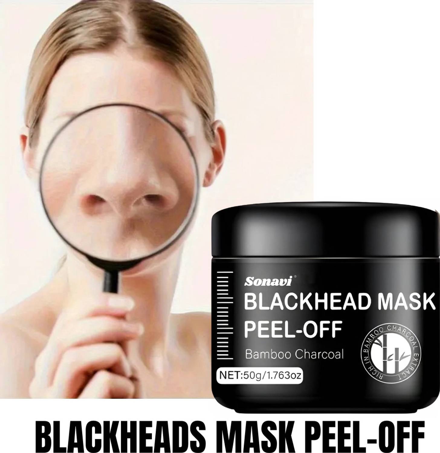 Sonavi Charcoal Peel Off Face Mask - Image 3