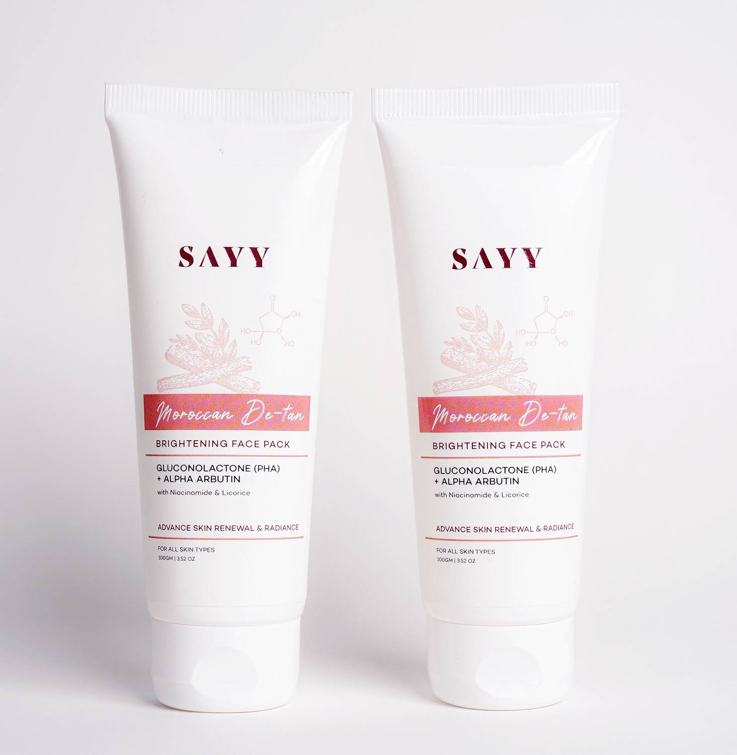 SAYY Moroccan De-tan Brightening Face Pack