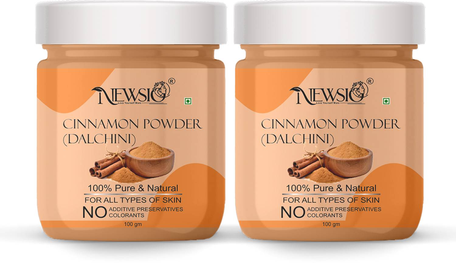 Newsio Cinnamon Powder (Dalchini Powder) For Deep Cleansing