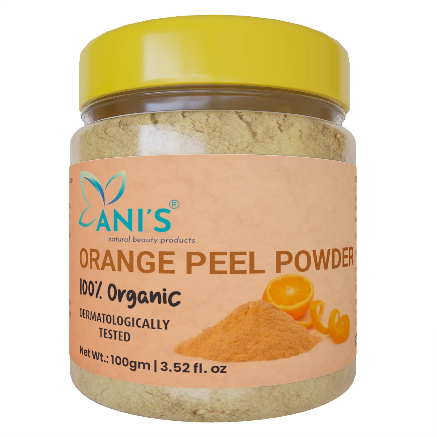 ANI'S Orange Peel Powder For Skin Whitening Face, Skin & Hair Care