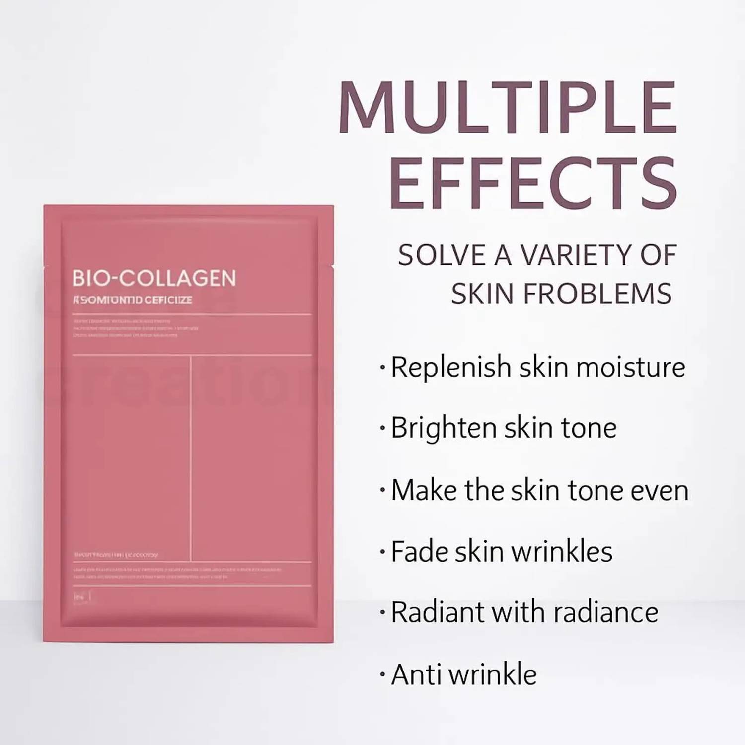 FLLEK Bio-Collagen Overnight Hydrogel Face Mask - Image 4