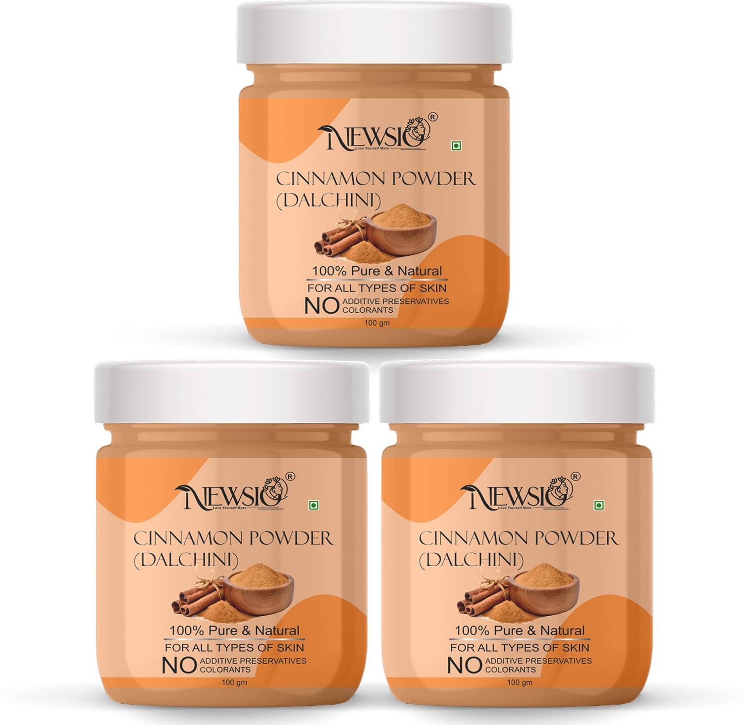 Newsio Cinnamon Powder (Dalchini Powder) For Deep Cleansing