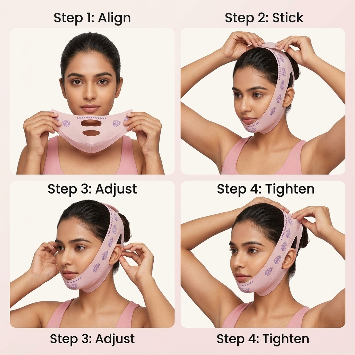 Image of maycreate V Line Face Lifting Mask Strap Face Shaping Mask