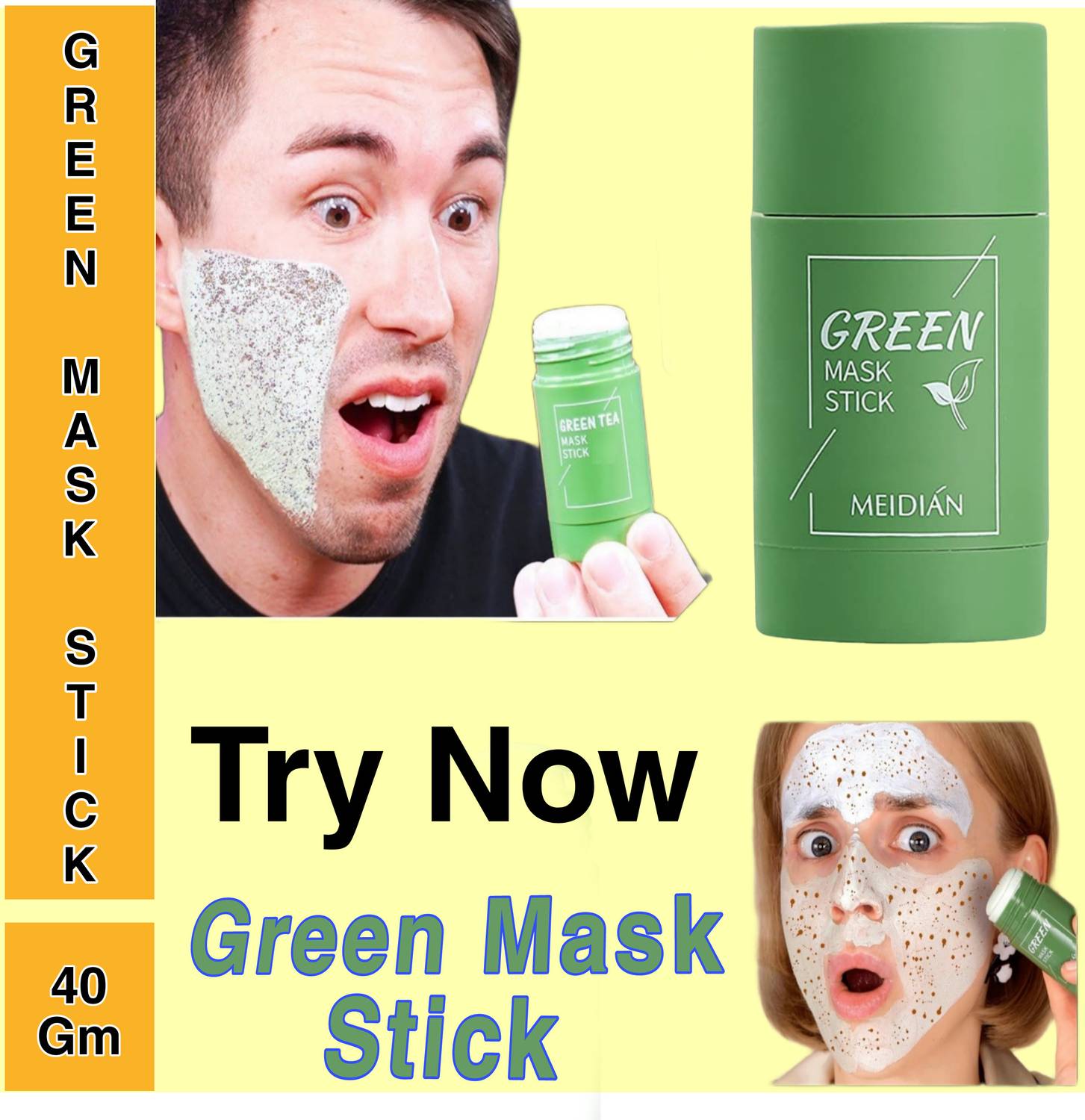 Any Time Fit GREEN MASK 014 Face Shaping Mask
