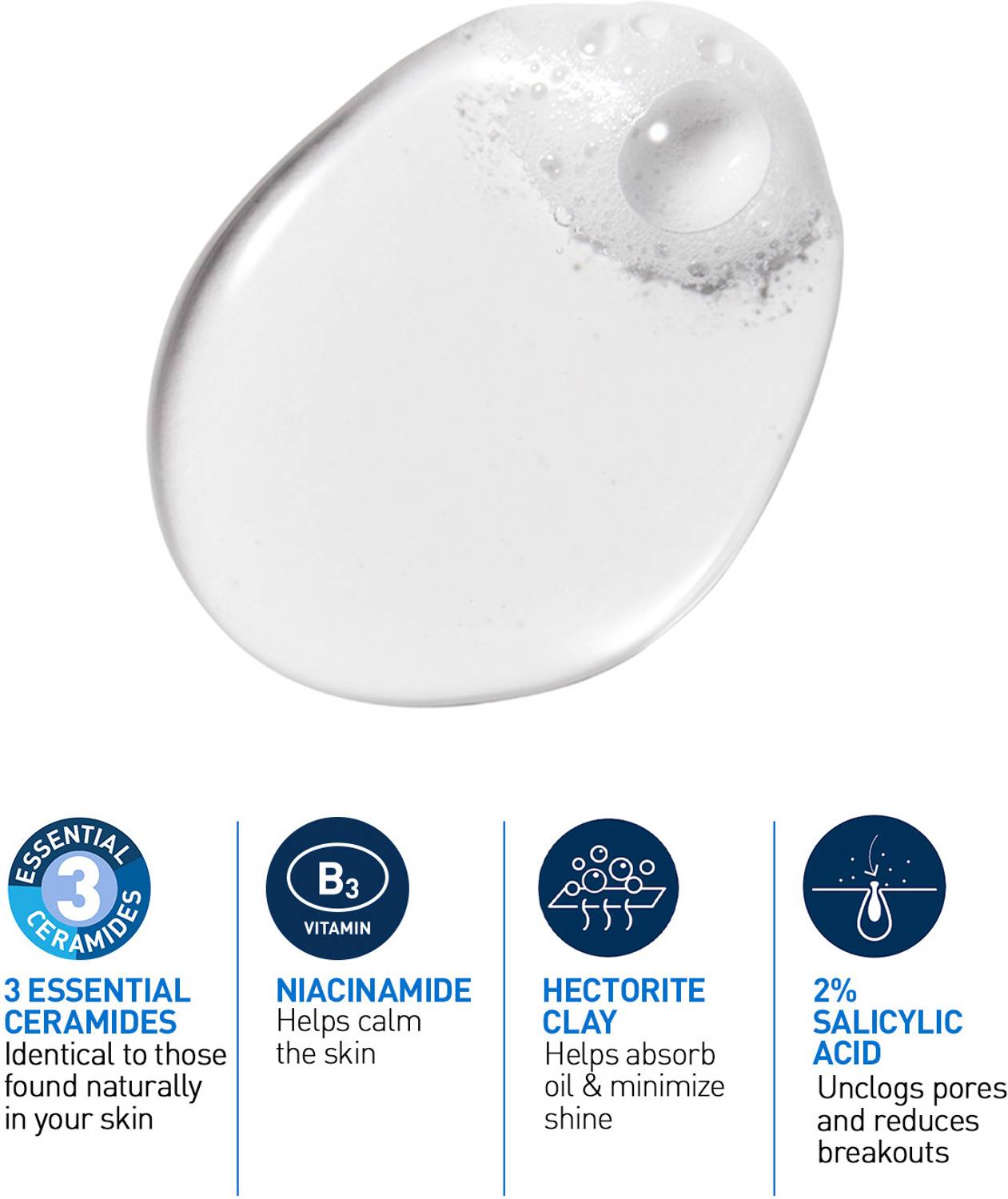 CeraVe Blemish Control Cleanser 2% Salicylic Acid 88ml - Image 3