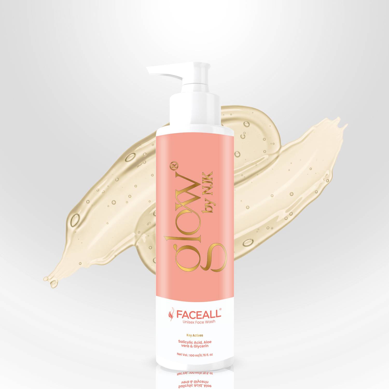 GlowbyNJK Faceall Facewash for Men, Women Suitable for Oily, Dry,