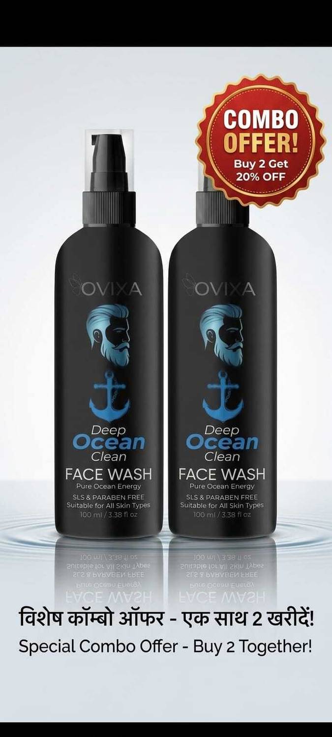Ovixa F001 Face Wash 200 ml - Image 3