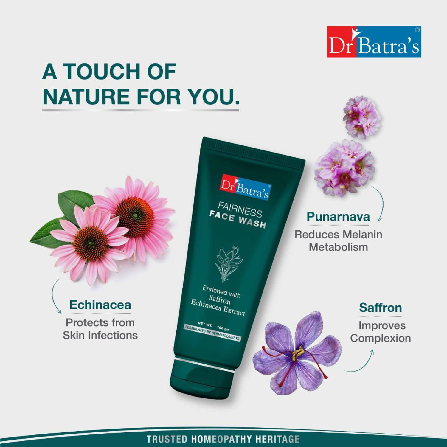 Image of Dr Batra's Fairness (Sulphate, Silicone & Soap Free) Face Wash