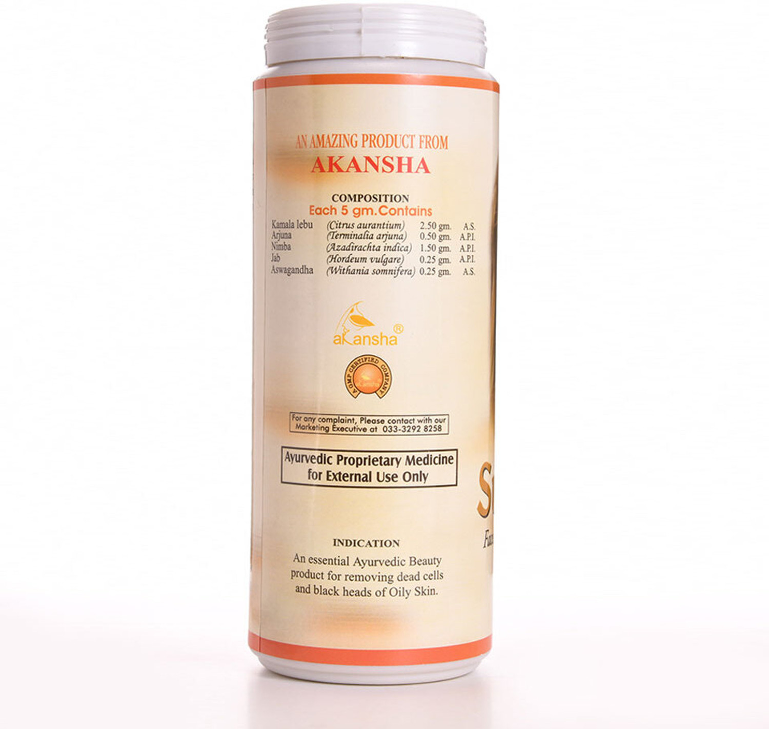 Image of AKANSHA Subarna Powder Face Wash