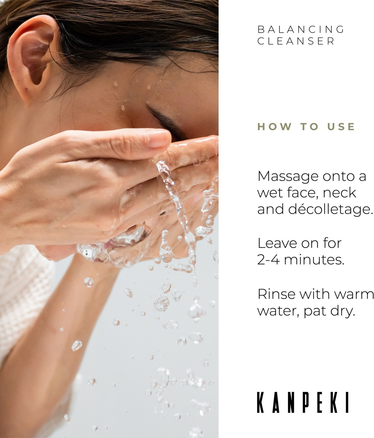 Image of Kanpeki Balancing CleanserFacial CleanserReduces HyperpigmentationAll Skin Types Face Wash