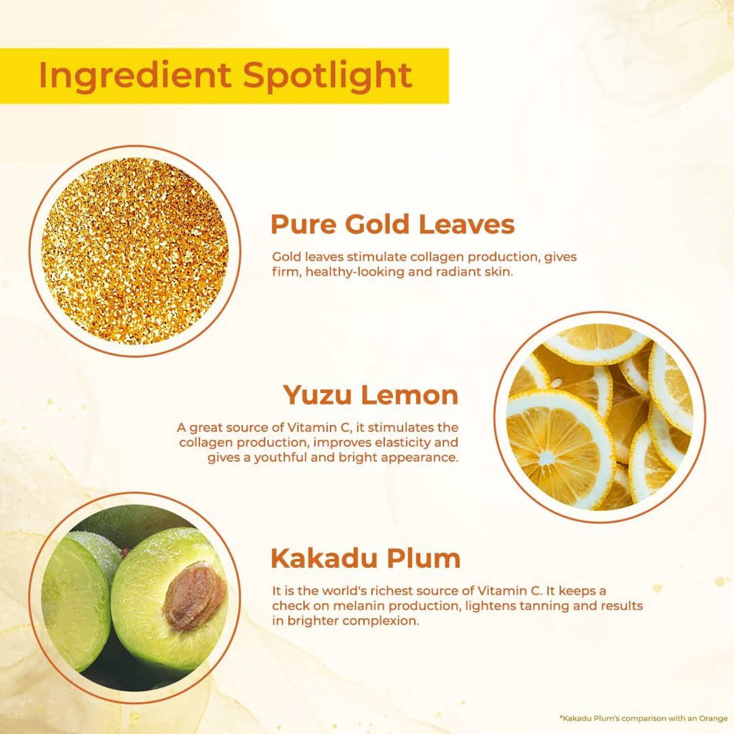 Image of LOTUS HERBALS WhiteGlow Vitamin C +Gold Radiance Face Serum Face Wash