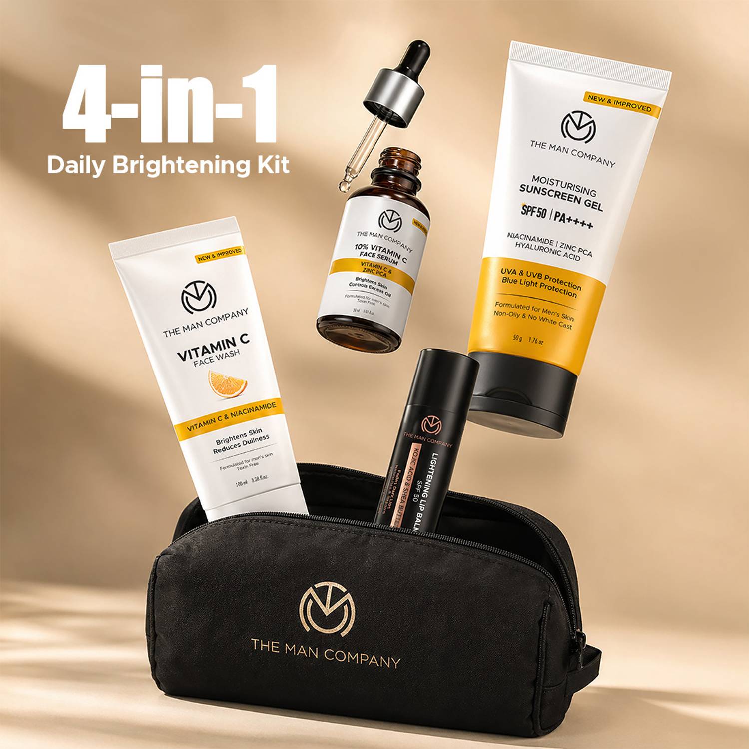 THE MAN COMPANY Glowing Everyday Skincare Regimen for Men - Image 4