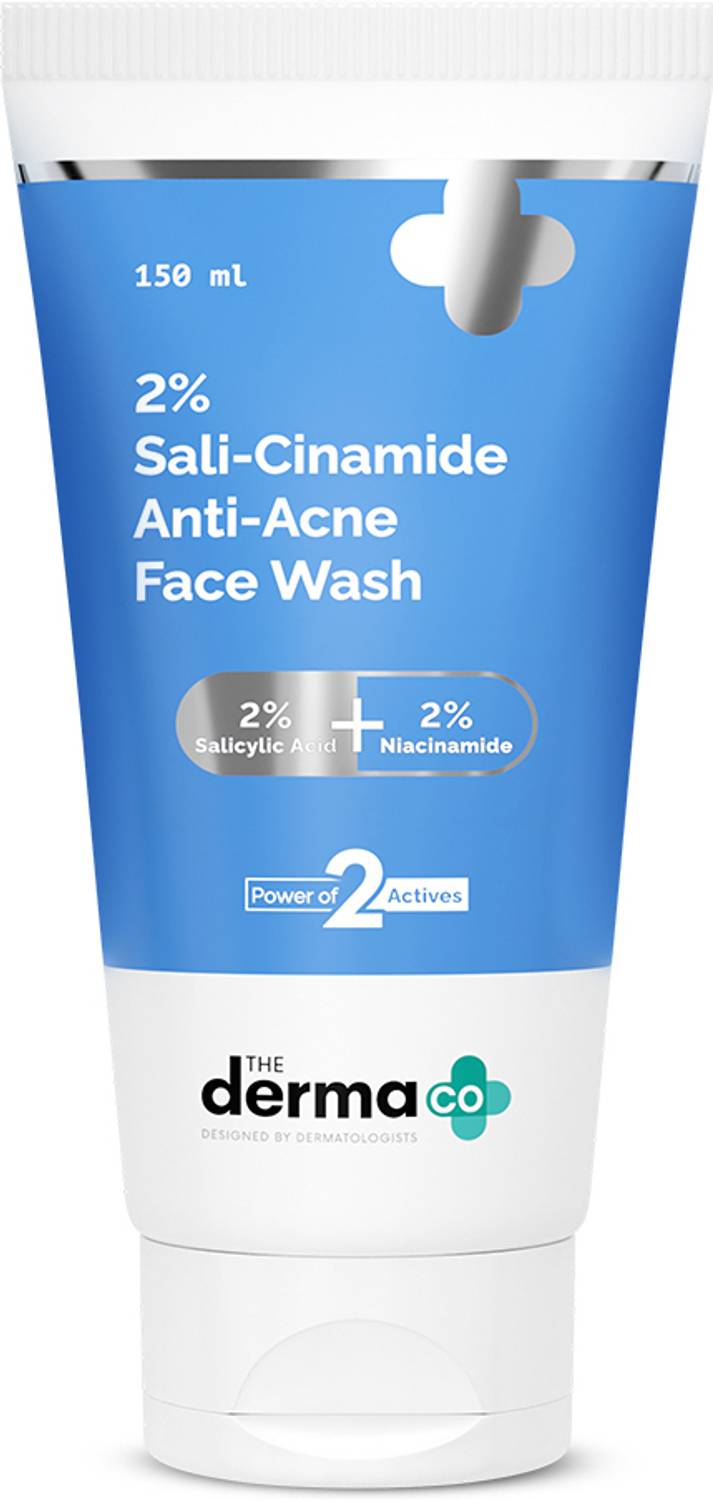 The Derma Co Sali-Cinamide Anti-Acne Face Wash 80 ml - Image 1