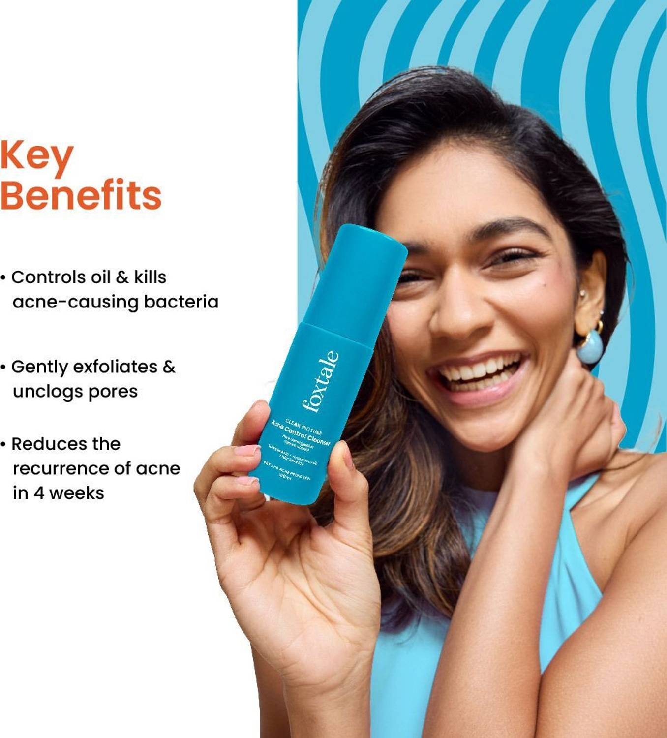 Foxtale Clear Picture Acne Control Cleanser - Image 2