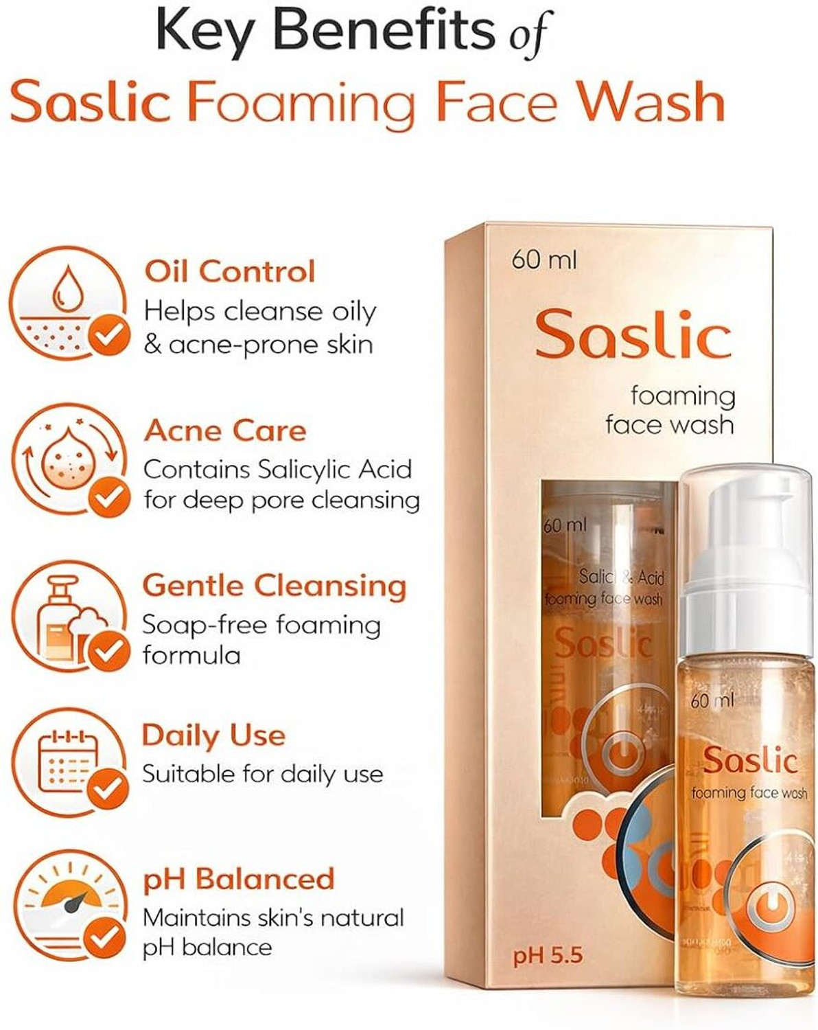 Image of Ringas SASLIC F /W Face Wash