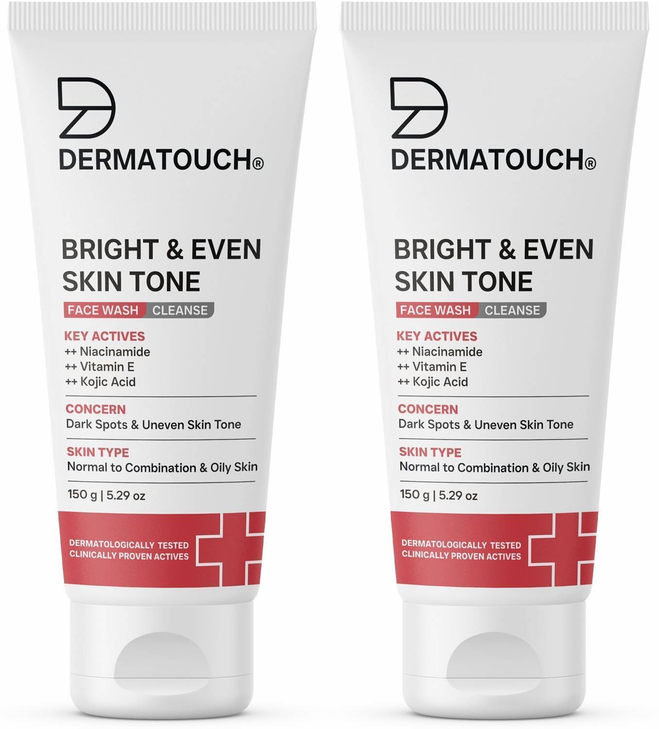 Dermatouch Bright & Even Tone Face Wash 70g