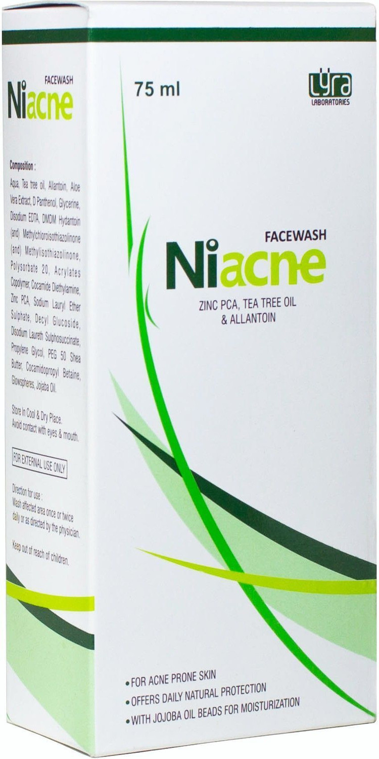 Image of Niacne Natural Face Wash