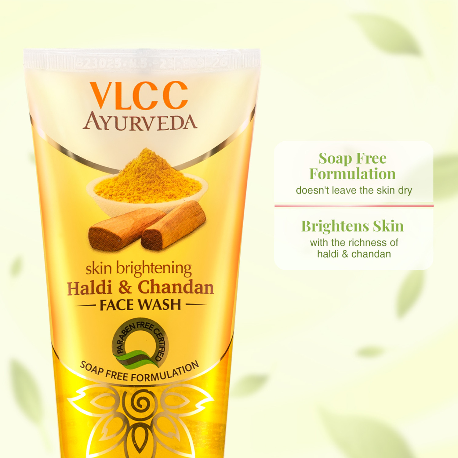 Image of VLCC Ayurveda Skin Brightening Haldi & Chandan -Deep Cleanser Face Wash