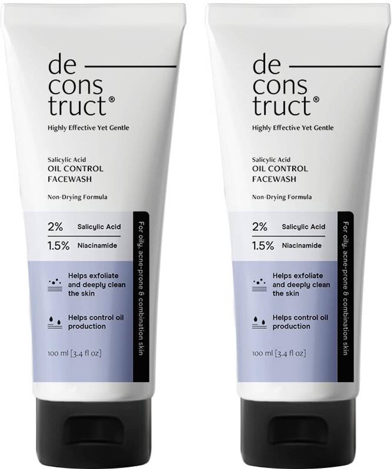 Deconstruct Oil Control Face Wash 0.5% Salicylic Acid - Image 1