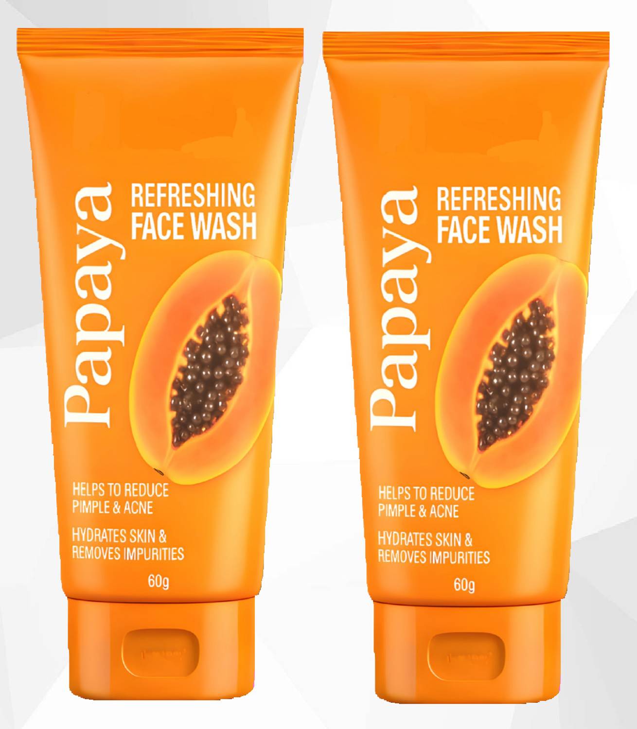 Adore Beauty Papaya for Deep Cleansing,Skin Brightening,Glow ,Even skin tone & Hydration././- Face Wash