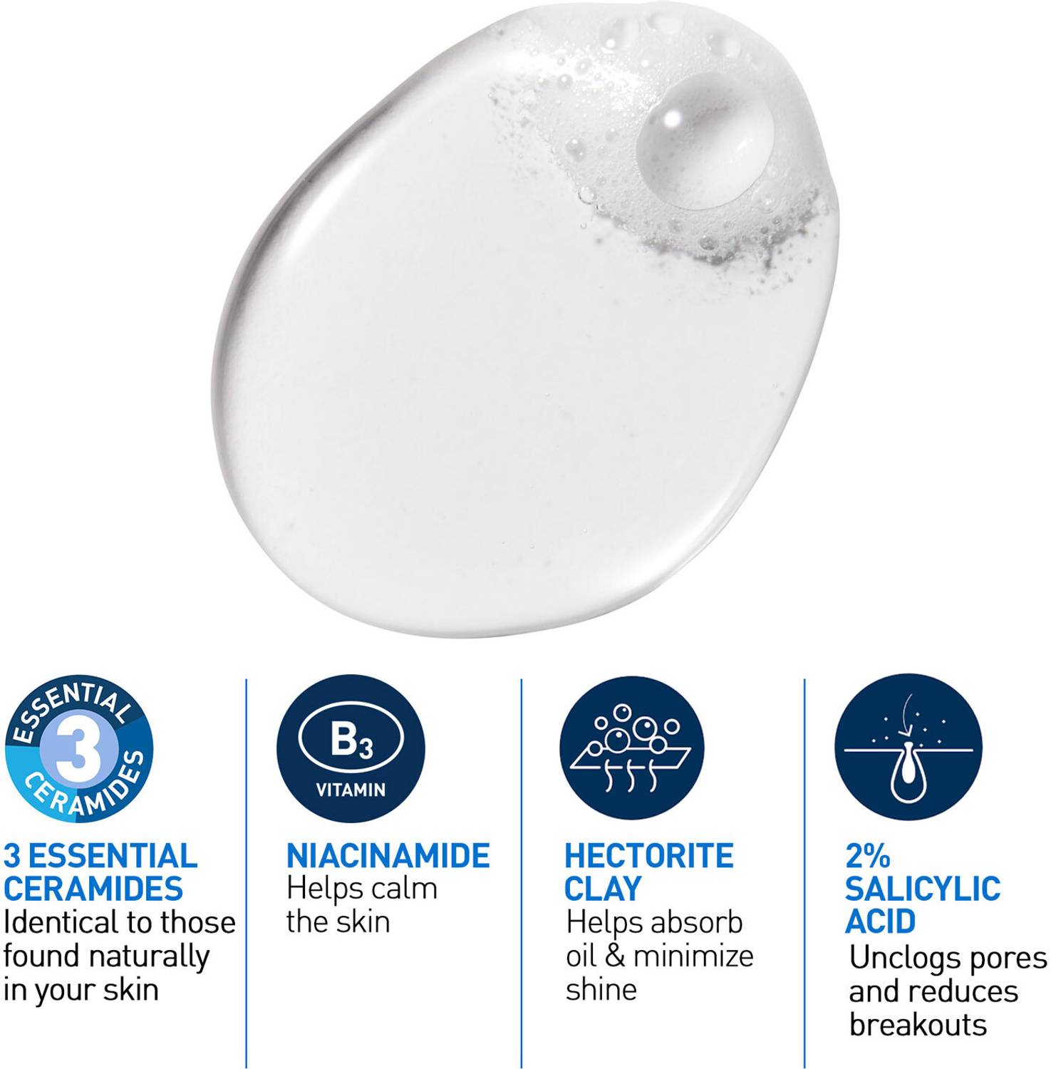 CeraVe Blemish Control Cleanser 2% Salicylic Acid 88ml - Image 3