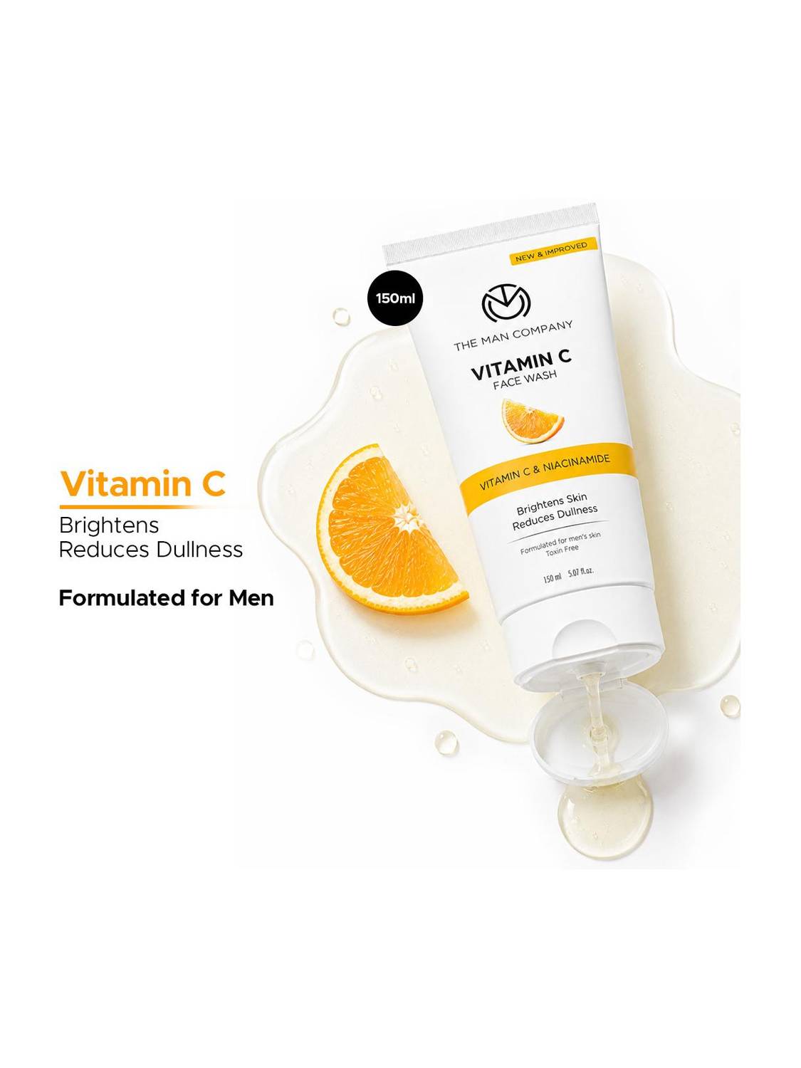 THE MAN COMPANY Vitamin C & Niacinamide Face Wash - Image 1