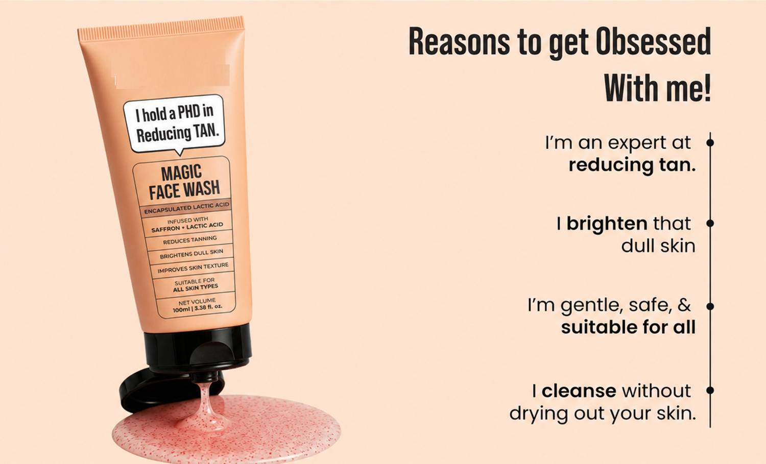 Vovax Magic Face Wash for Tan Removal - Image 5