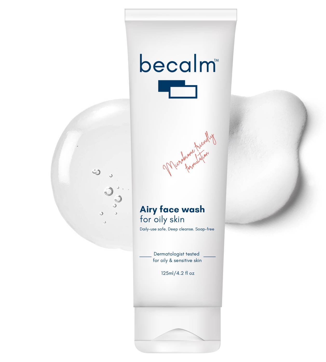 Becalm Airy Face Wash for Oily Skin 125 ml - Image 1