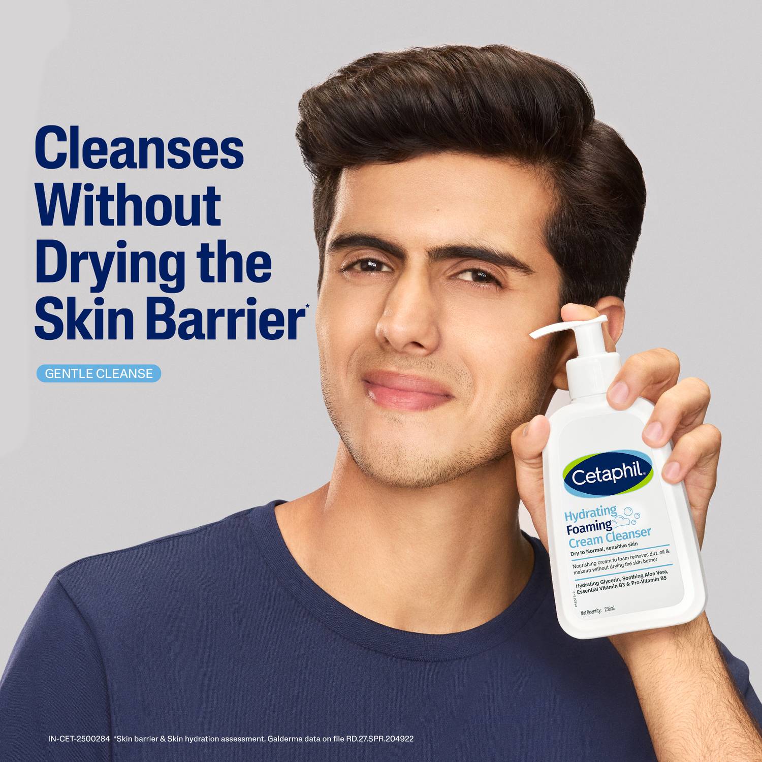 Cetaphil Hydrating Foaming Cream Cleanser Face Wash 29 ml - Image 5