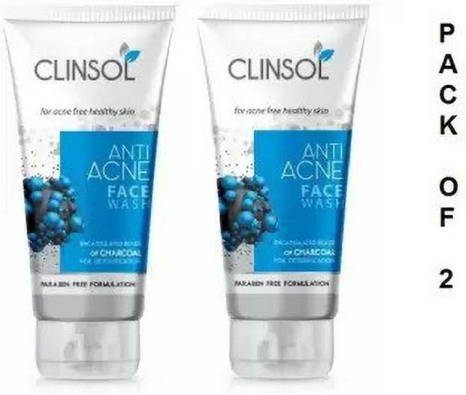 Clinsol Anti Acne Face Wash (Pack of 2)