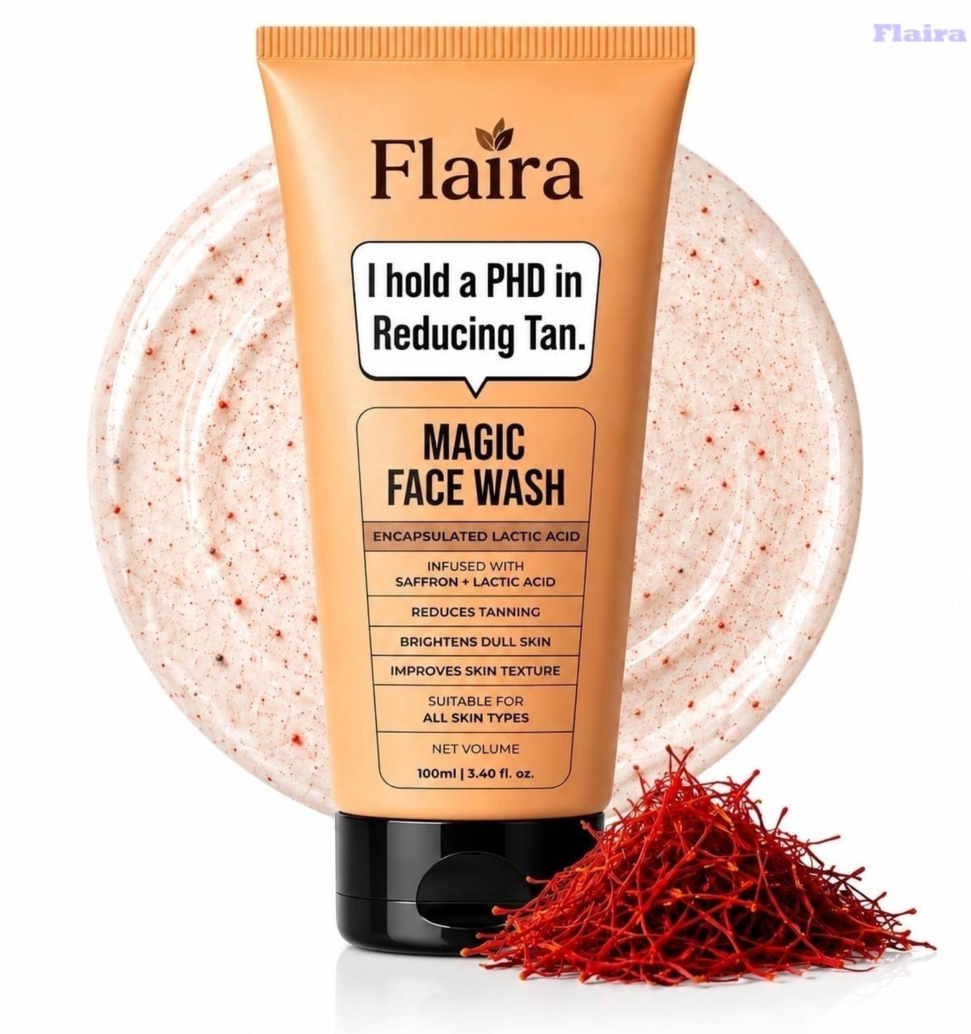 Flaira Magic Face Wash for Tan Removal - Image 1