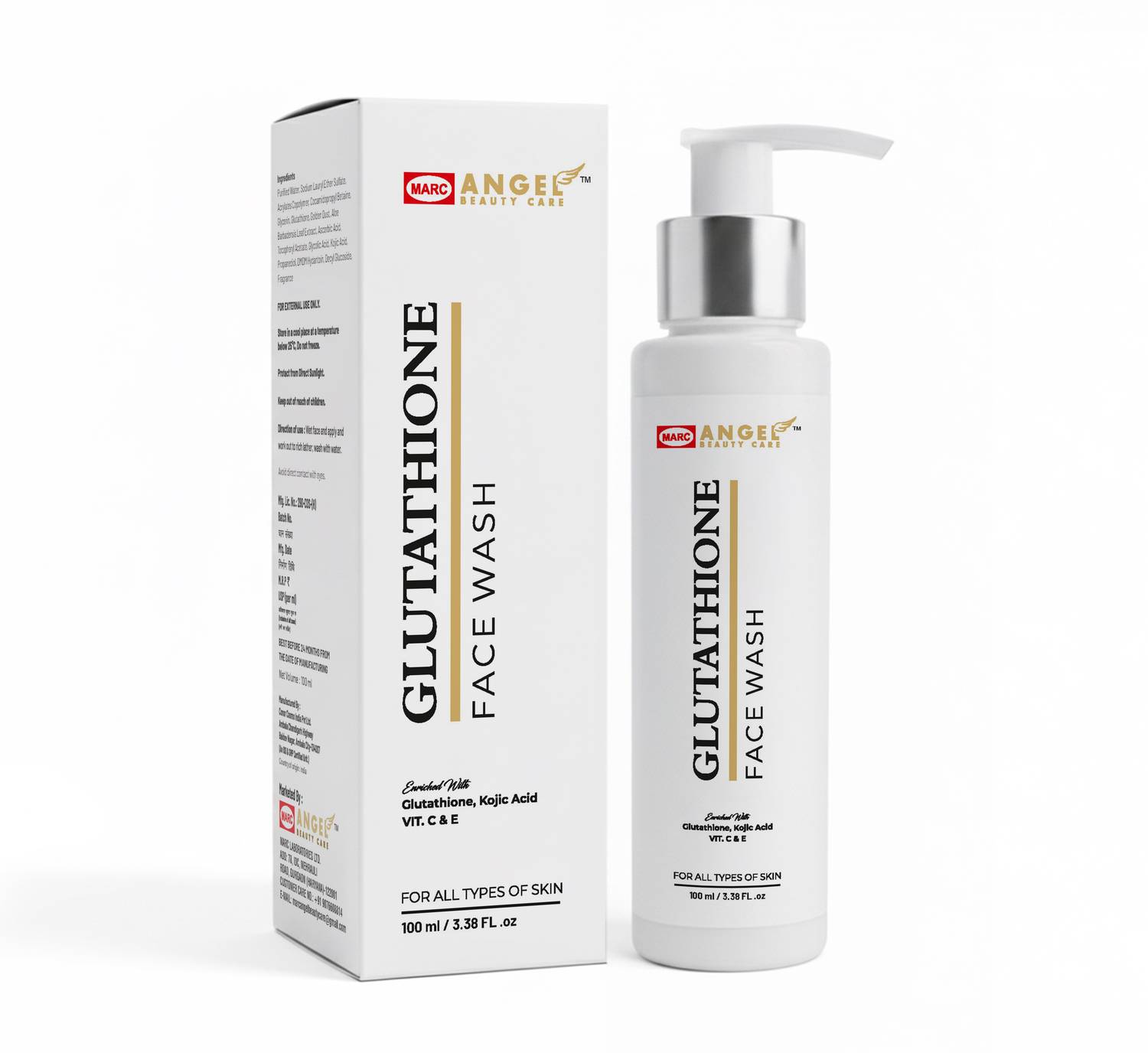 MARC ANGEL GLUTATHIONE FACEWASH Face Wash - Price in India, Buy MARC ANGEL GLUTATHIONE  FACEWASH Face Wash Online In India, Reviews, Ratings & Features |  Flipkart.com