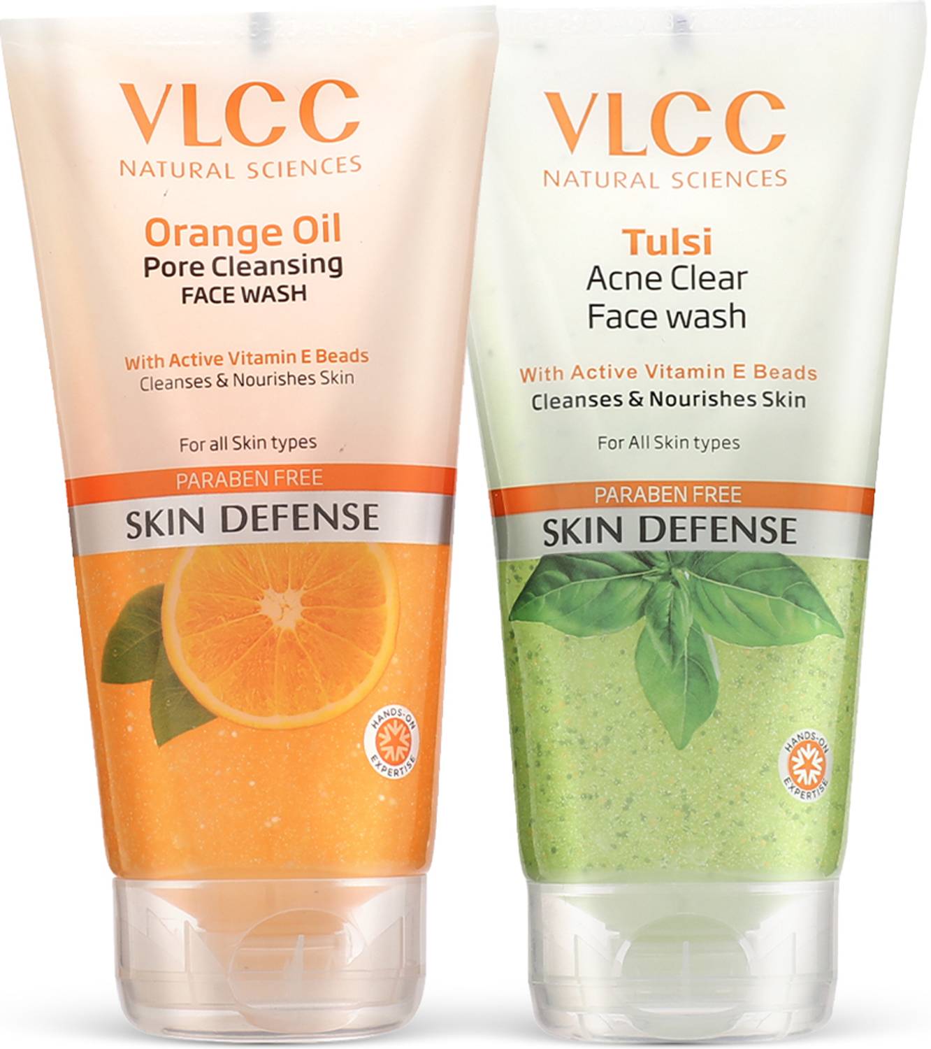 VLCC Tulsi Acne Clear and Orange Cleansing Face Wash