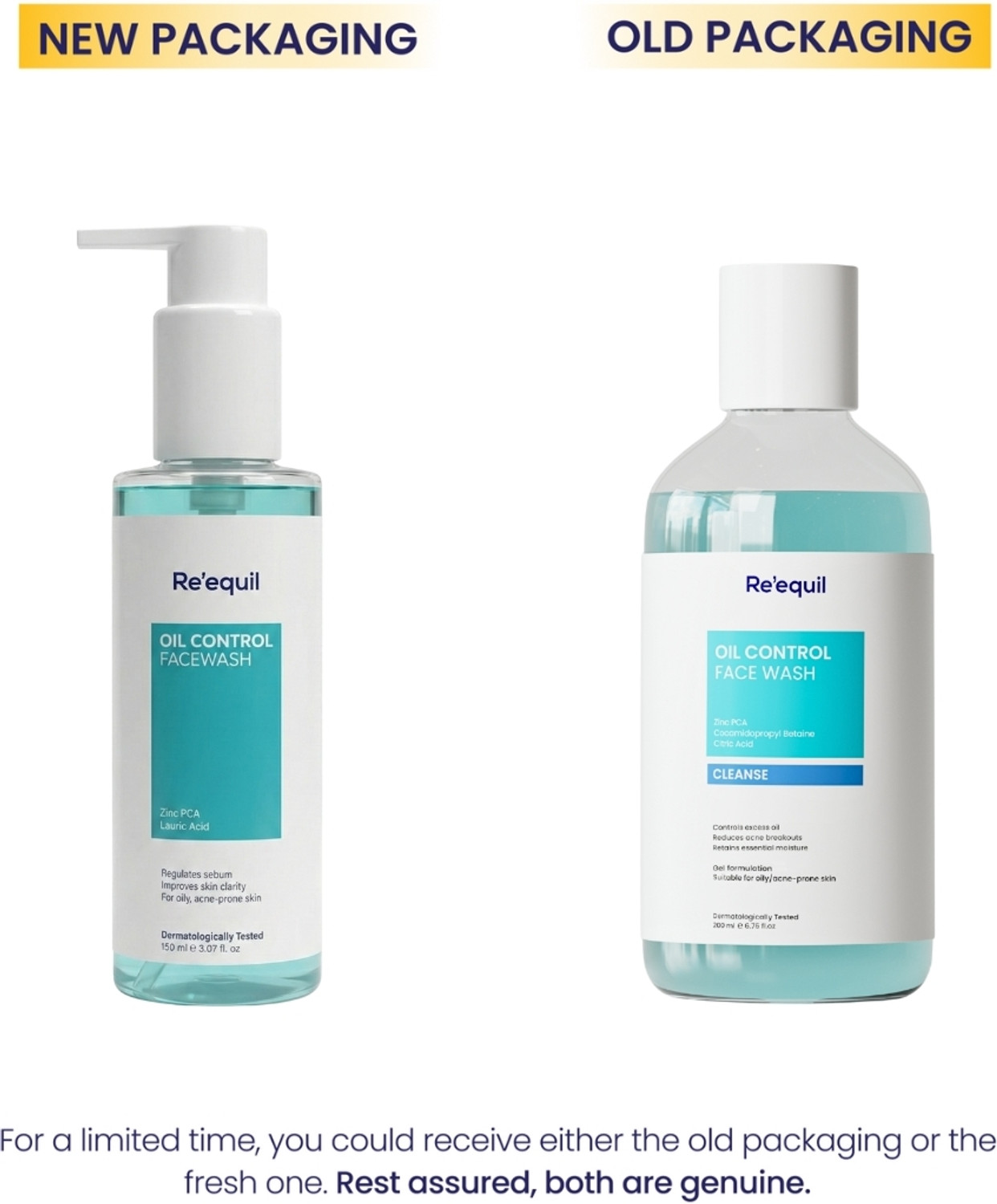 Image of Re'equil Oil Control 150 ml Face Wash