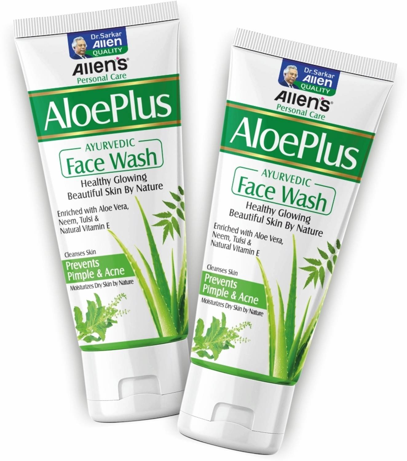 Allen's AloePlus (100ml X 2) Face Wash
