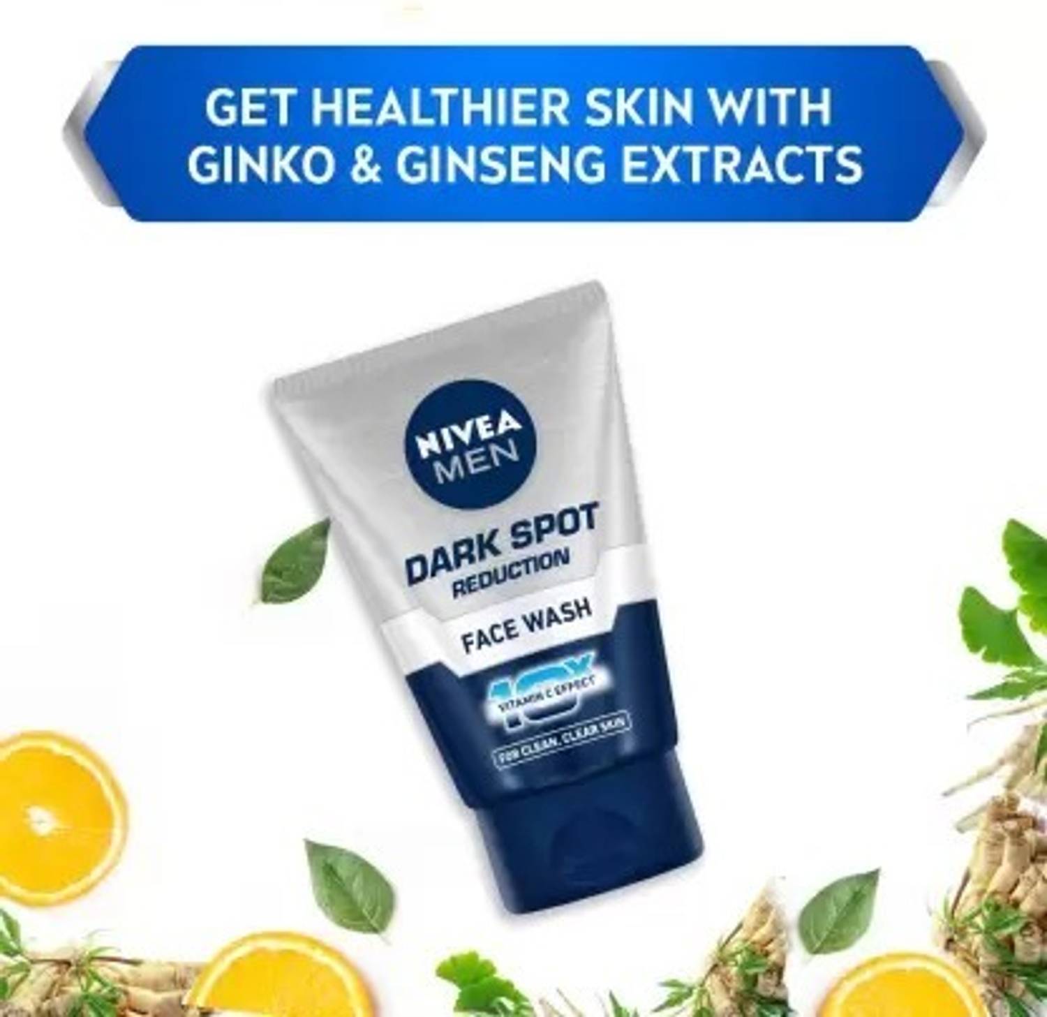 NIVEA Dark Spot Reduction 10X Vitamin C Face Wash 100 g - Image 3