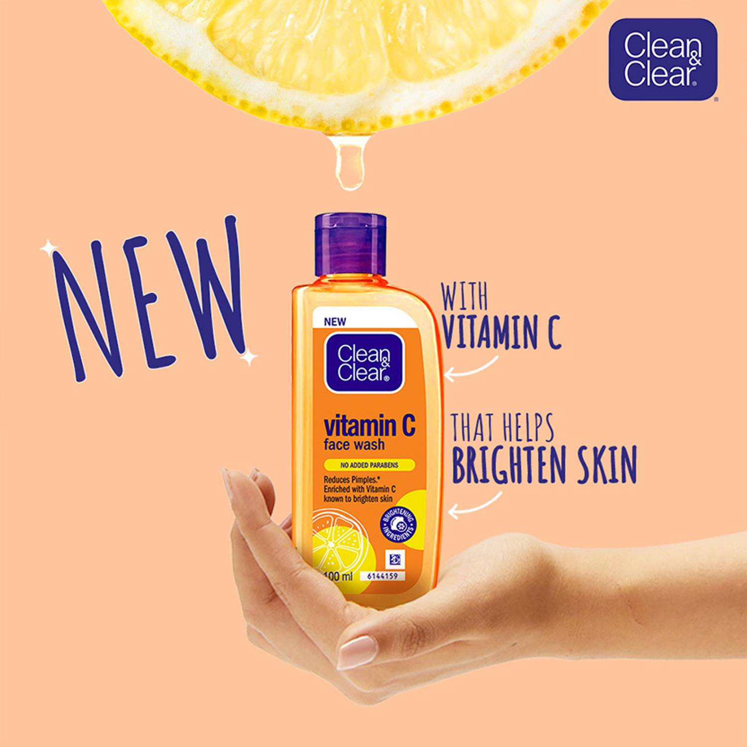 Clean & Clear Vitamin C Face Wash - Image 4