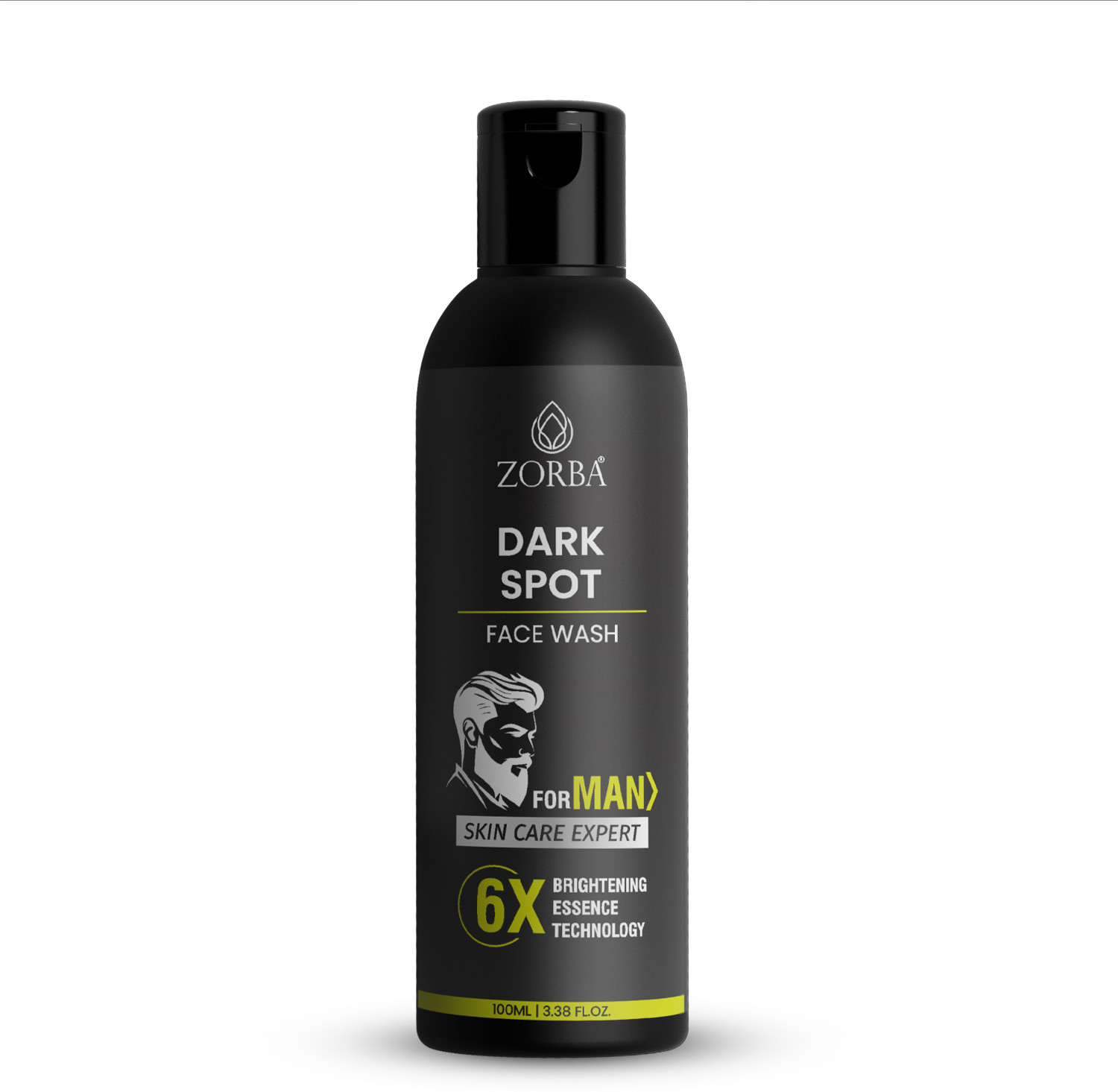 Image of Zorba Dark Spot For Men With 6x Brightening Essence Technology Face Wash