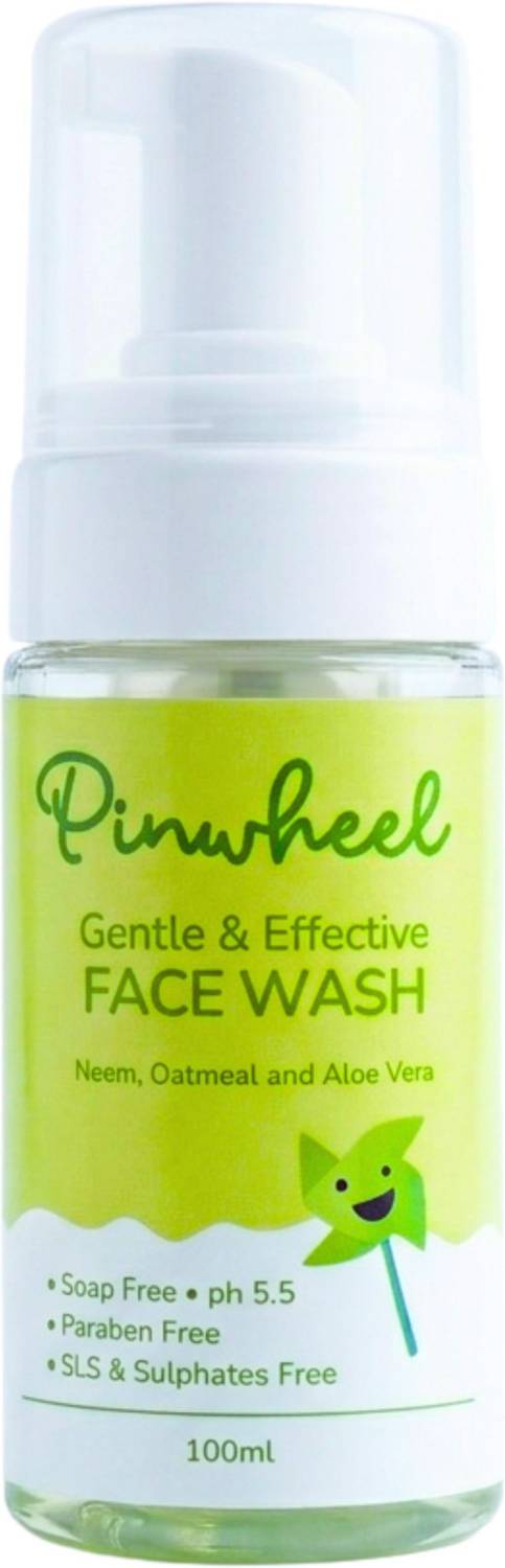 PINWHEEL Foaming for Kids (4-12) pH 5.5 Gentle Cleanser with