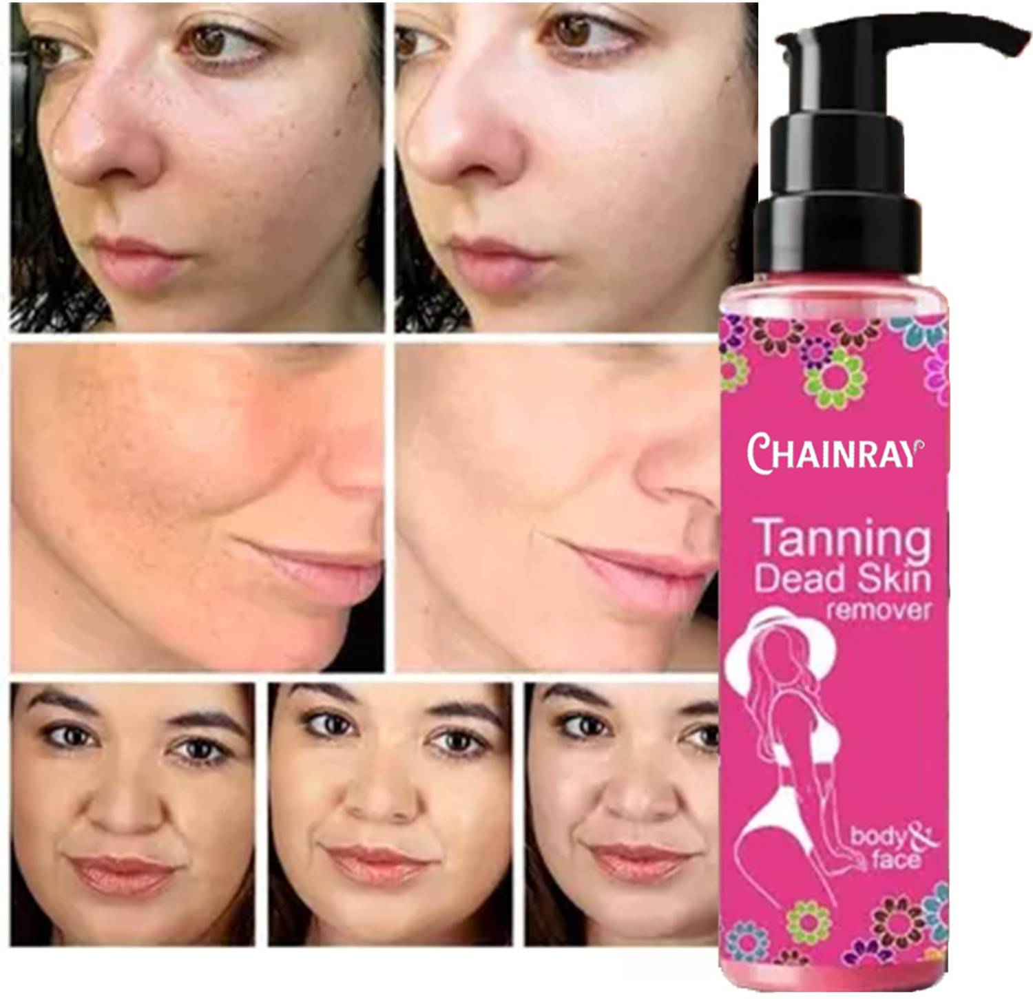 CHAINRAY 100% Natural Alpha Arbutin, Coffee, Charcoal, Niacinamide, Use With Serum Soap Cream Oil Lotion Kit Men Women Face Wash