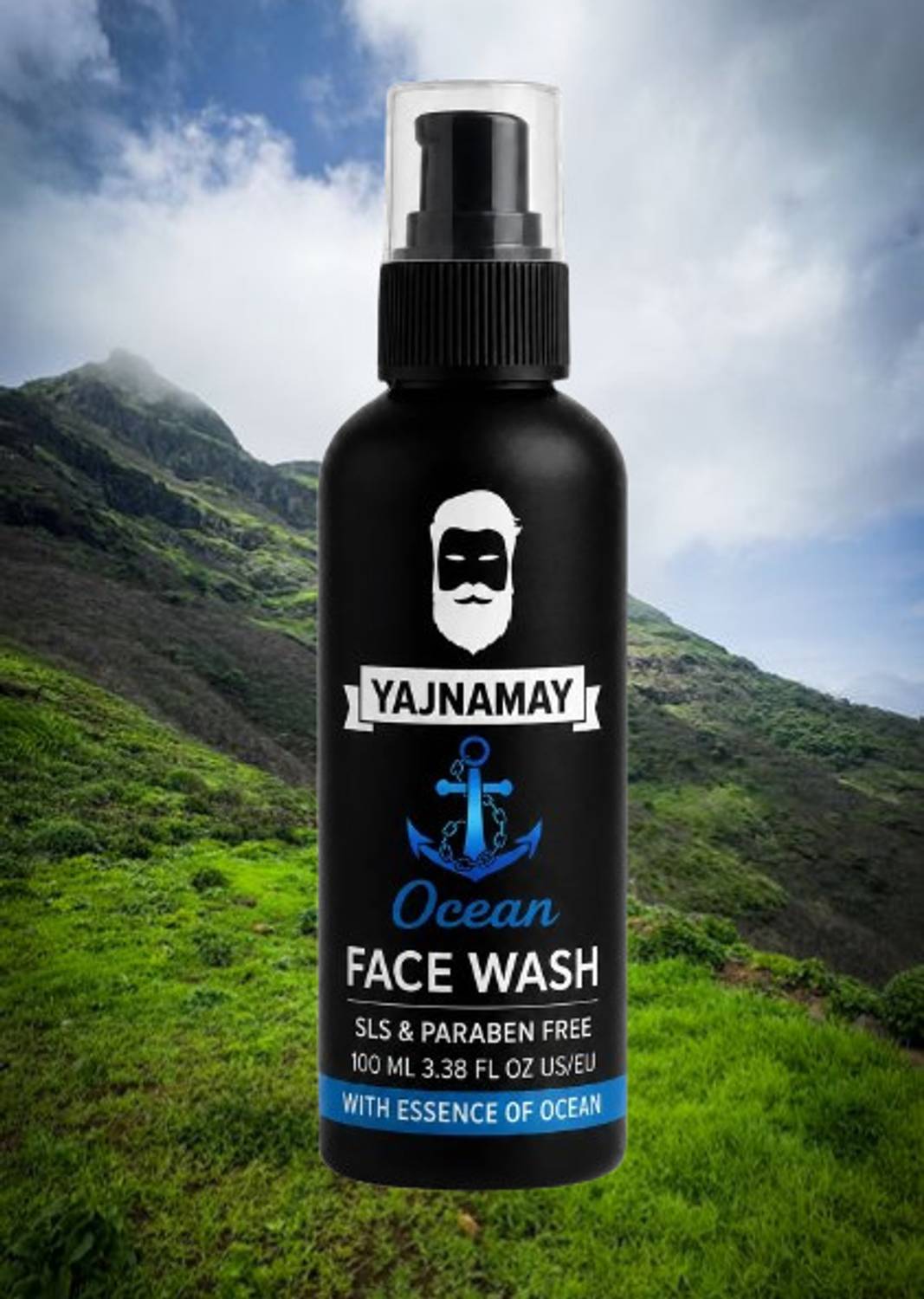 YAJNAMAY Ocean Mineral Men Face Wash 100 ml - Image 1
