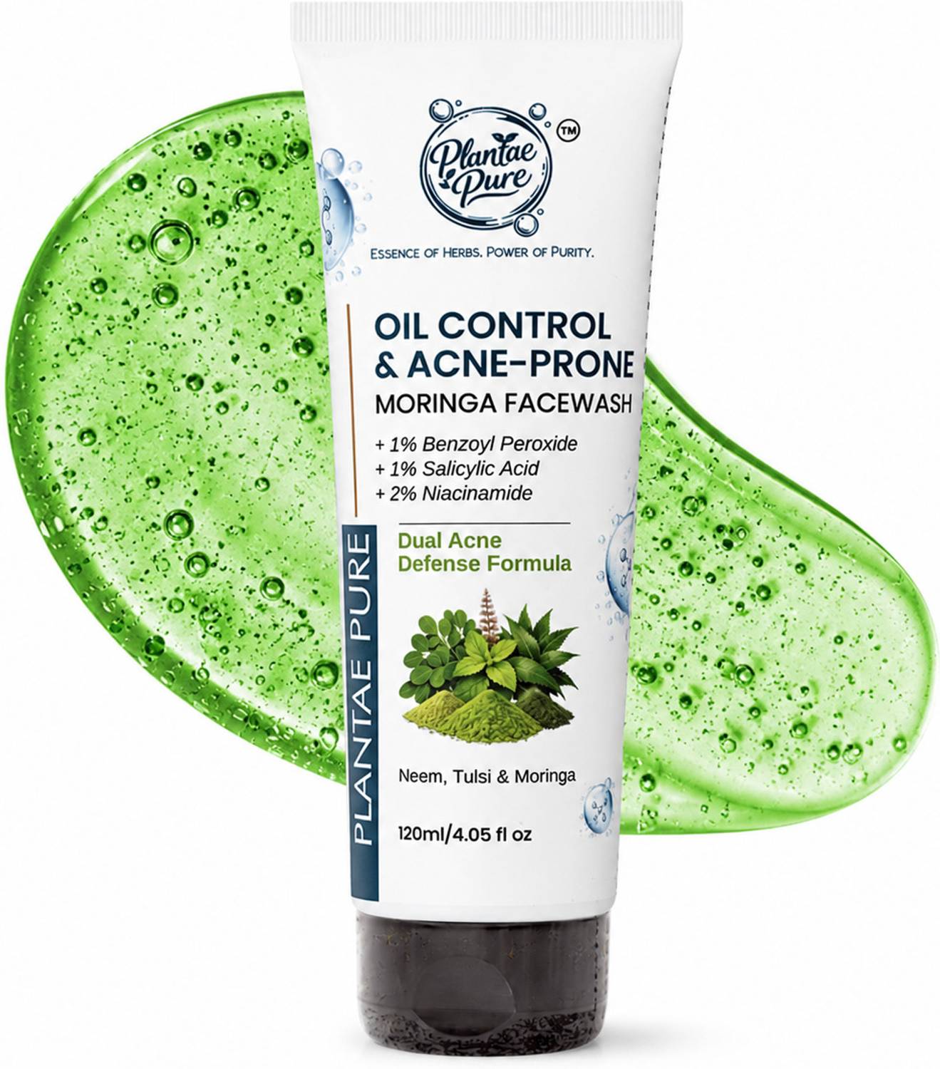 PLANTAE PURE ESSENCE OF HERBS. POWER OF PURITY. Oil Control Morin