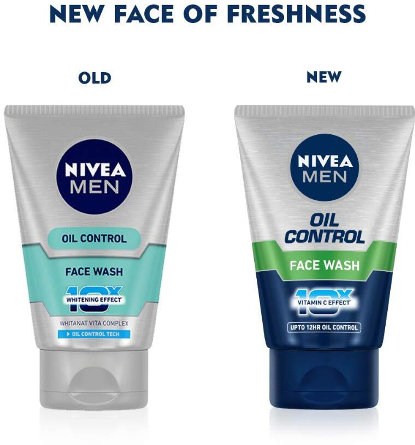 Image of NIVEA Oil Control Men 100ml (Set of 3) Face Wash