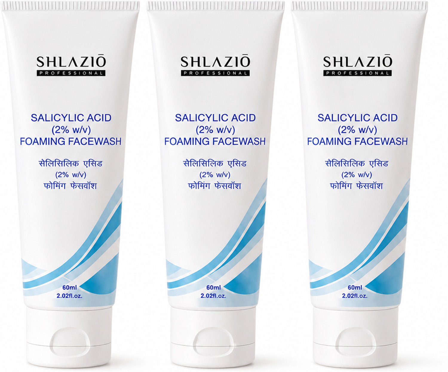 Image of shlazio Salicylic Acid 2% for Acne, Pores, Blemishes & Clear Healthy Skin Face Wash