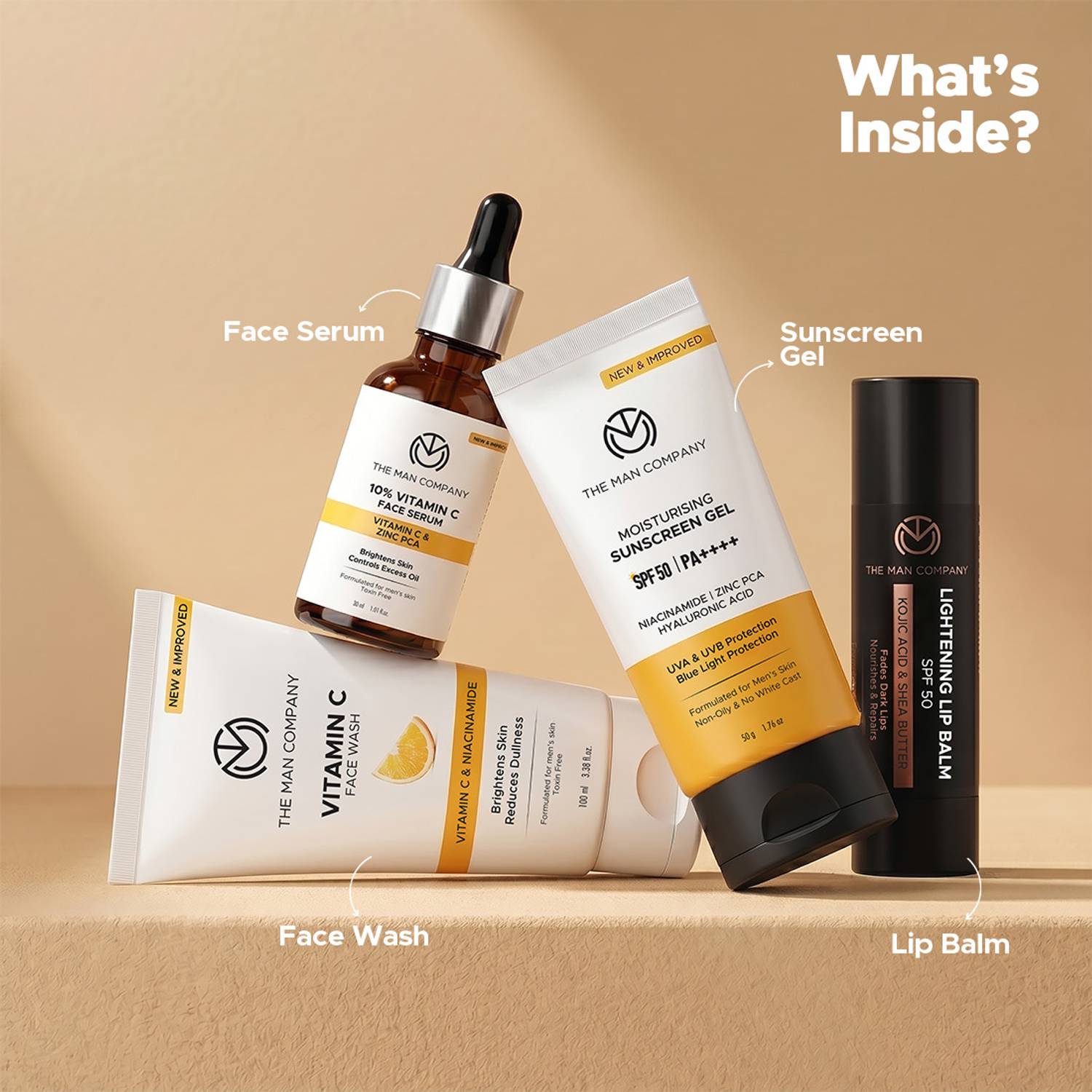 THE MAN COMPANY Glowing Everyday Skincare Regimen for Men - Image 3
